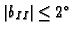 $\vert b_{II}\vert \leq 2^{\circ}$
